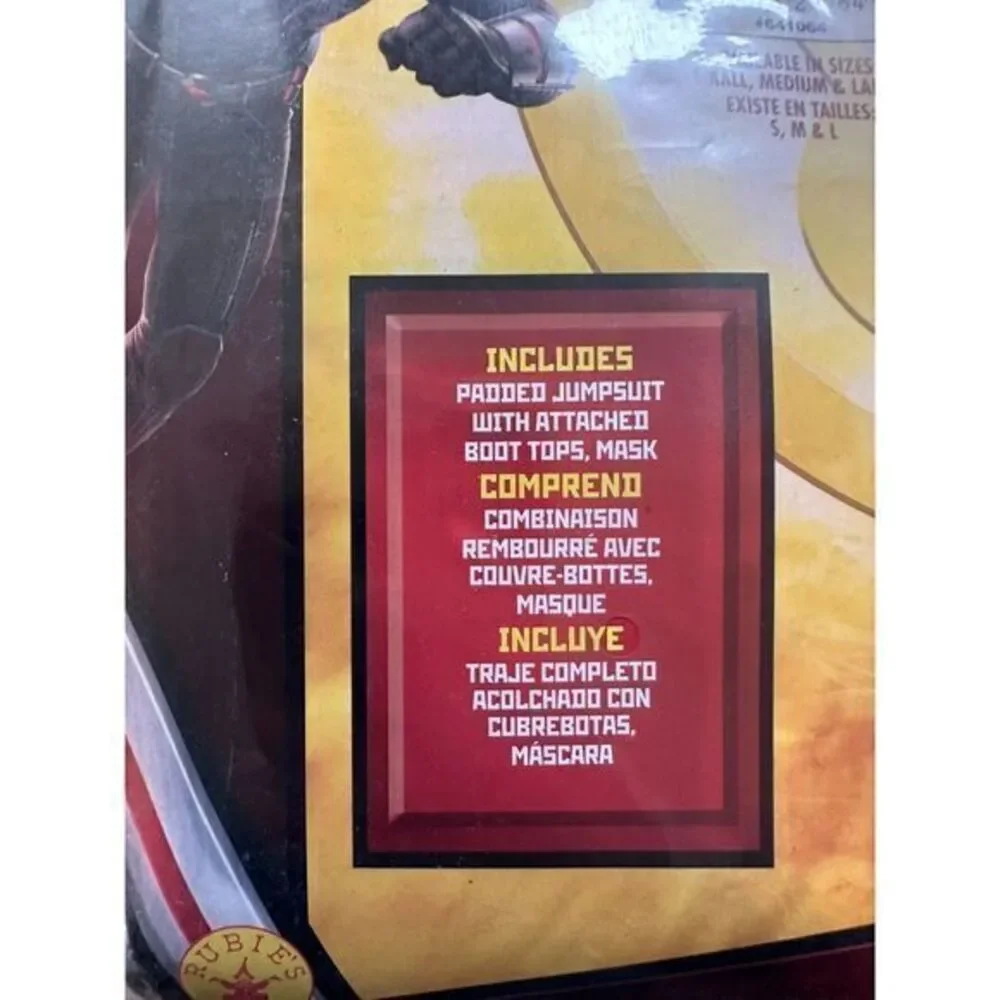 Marvel Ant-Man and The Wasp Costume Medium Size 8-10 for Kids 5-7 Years
